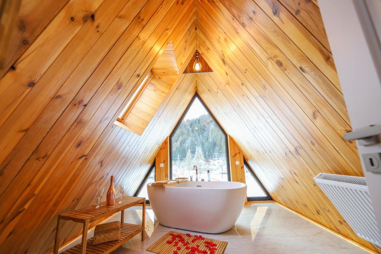 Cabana Cozy Cabin A Frame Topliţa المظهر الخارجي الصورة
