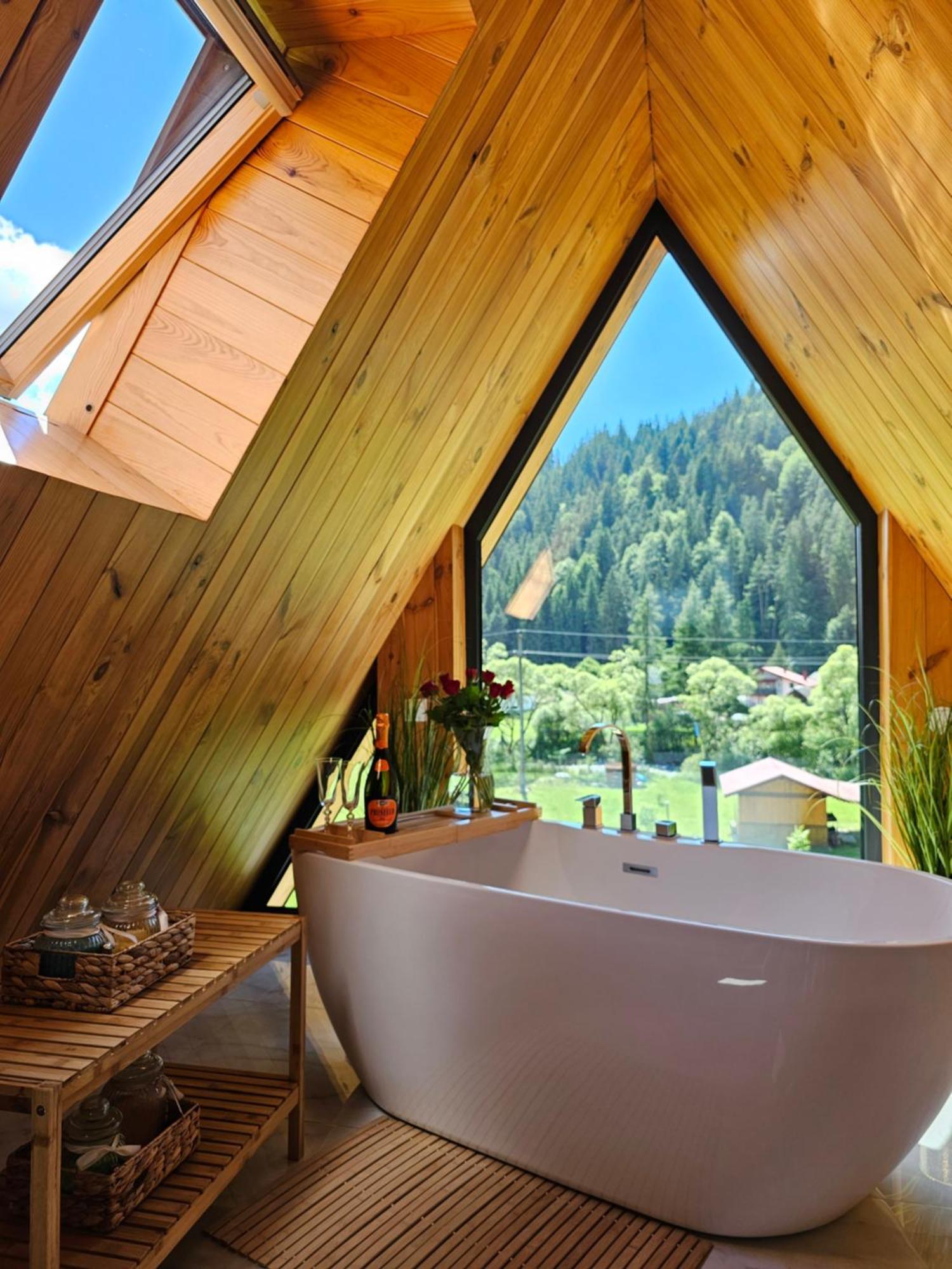 Cabana Cozy Cabin A Frame Topliţa المظهر الخارجي الصورة