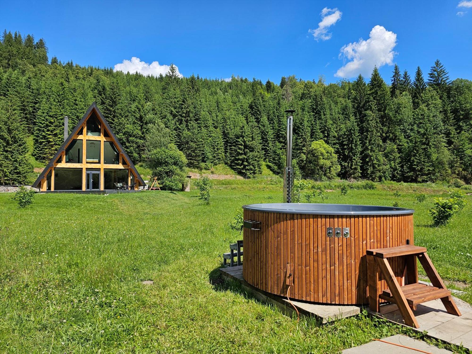 Cabana Cozy Cabin A Frame Topliţa المظهر الخارجي الصورة