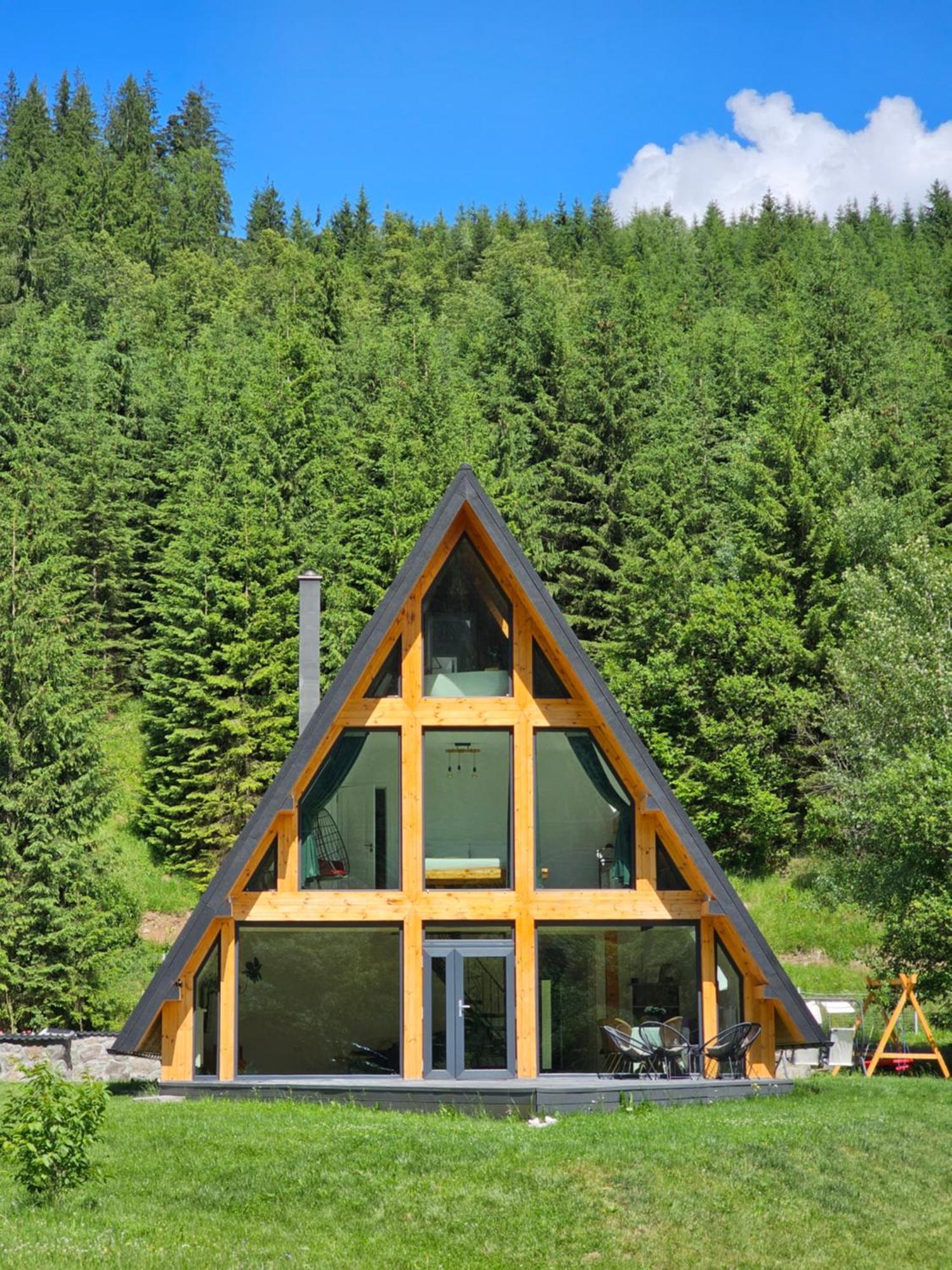 Cabana Cozy Cabin A Frame Topliţa المظهر الخارجي الصورة