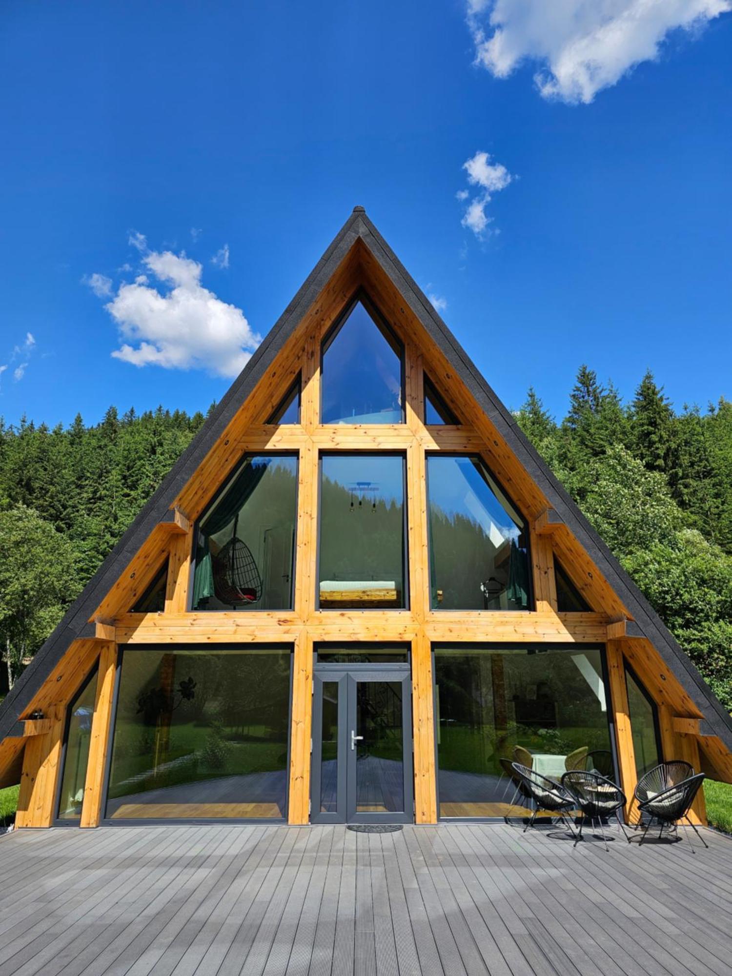 Cabana Cozy Cabin A Frame Topliţa المظهر الخارجي الصورة