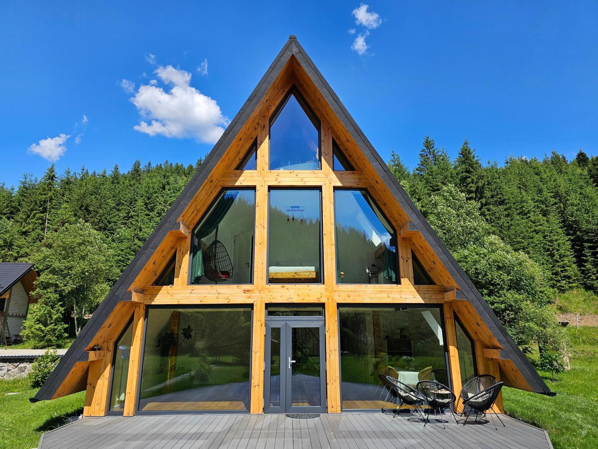 Cabana Cozy Cabin A Frame Topliţa المظهر الخارجي الصورة
