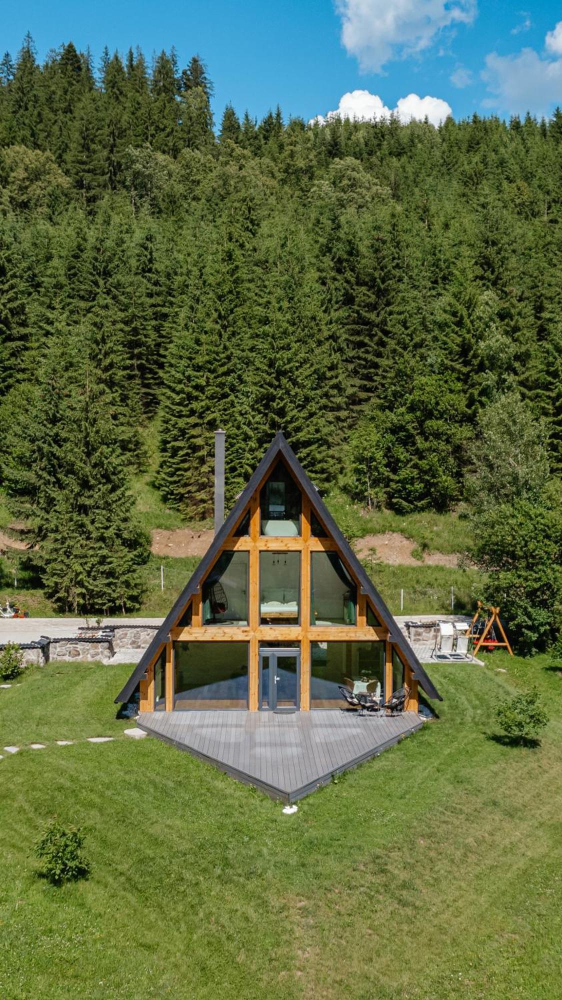 Cabana Cozy Cabin A Frame Topliţa المظهر الخارجي الصورة