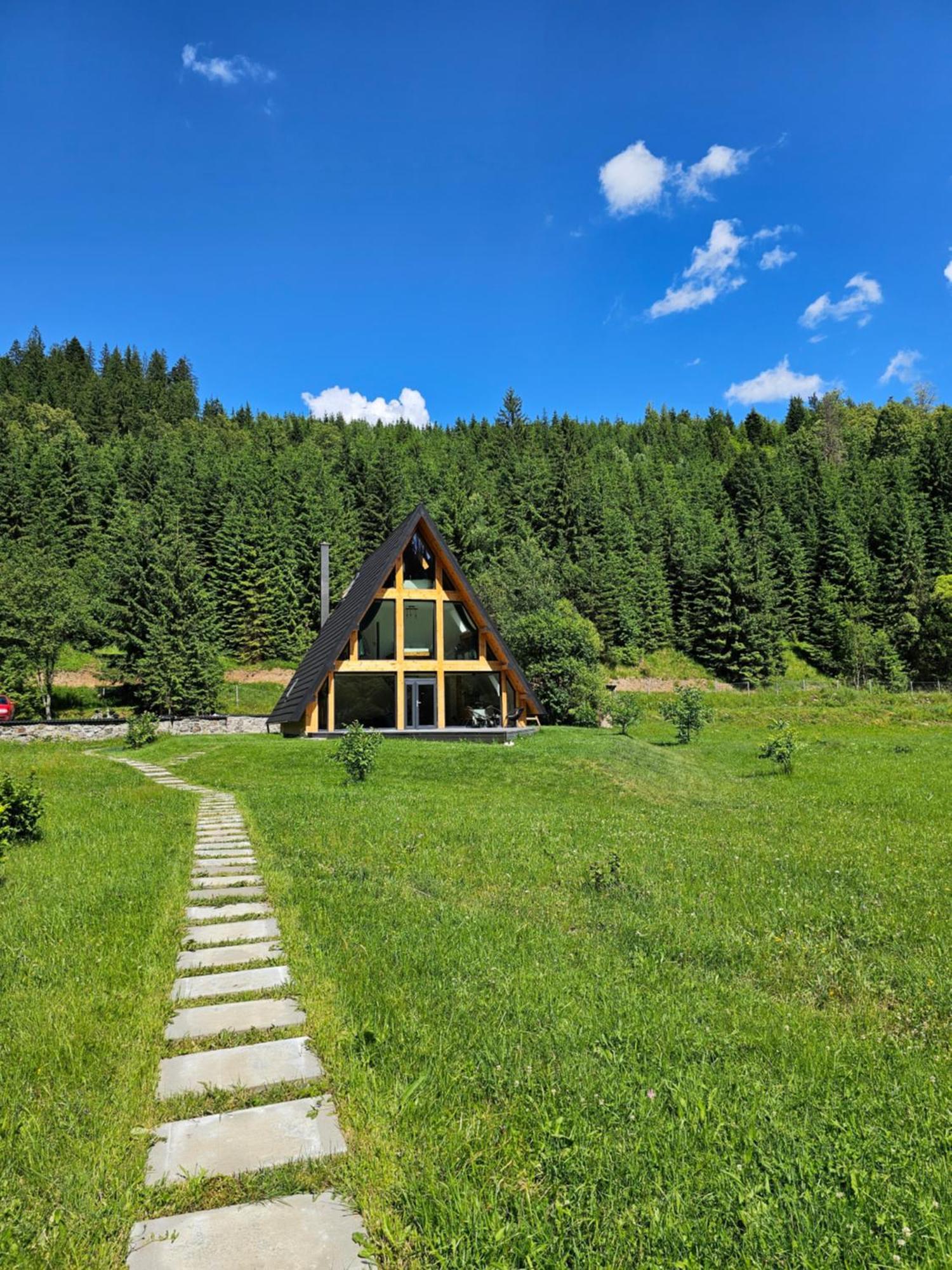Cabana Cozy Cabin A Frame Topliţa المظهر الخارجي الصورة