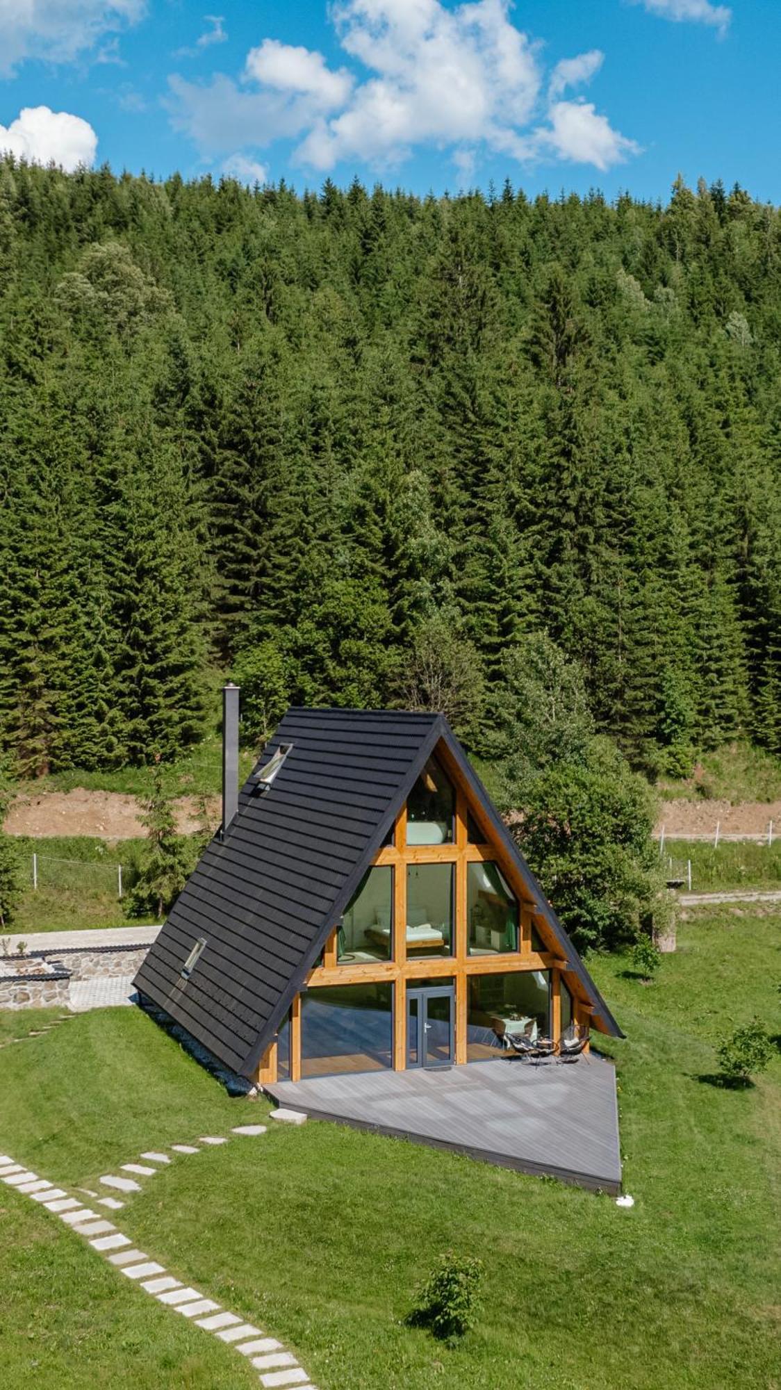 Cabana Cozy Cabin A Frame Topliţa المظهر الخارجي الصورة