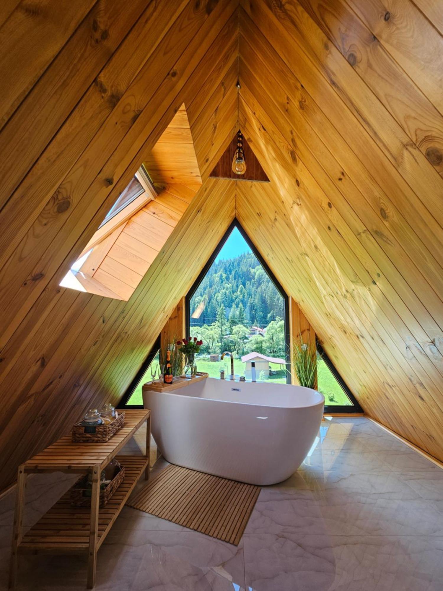 Cabana Cozy Cabin A Frame Topliţa المظهر الخارجي الصورة